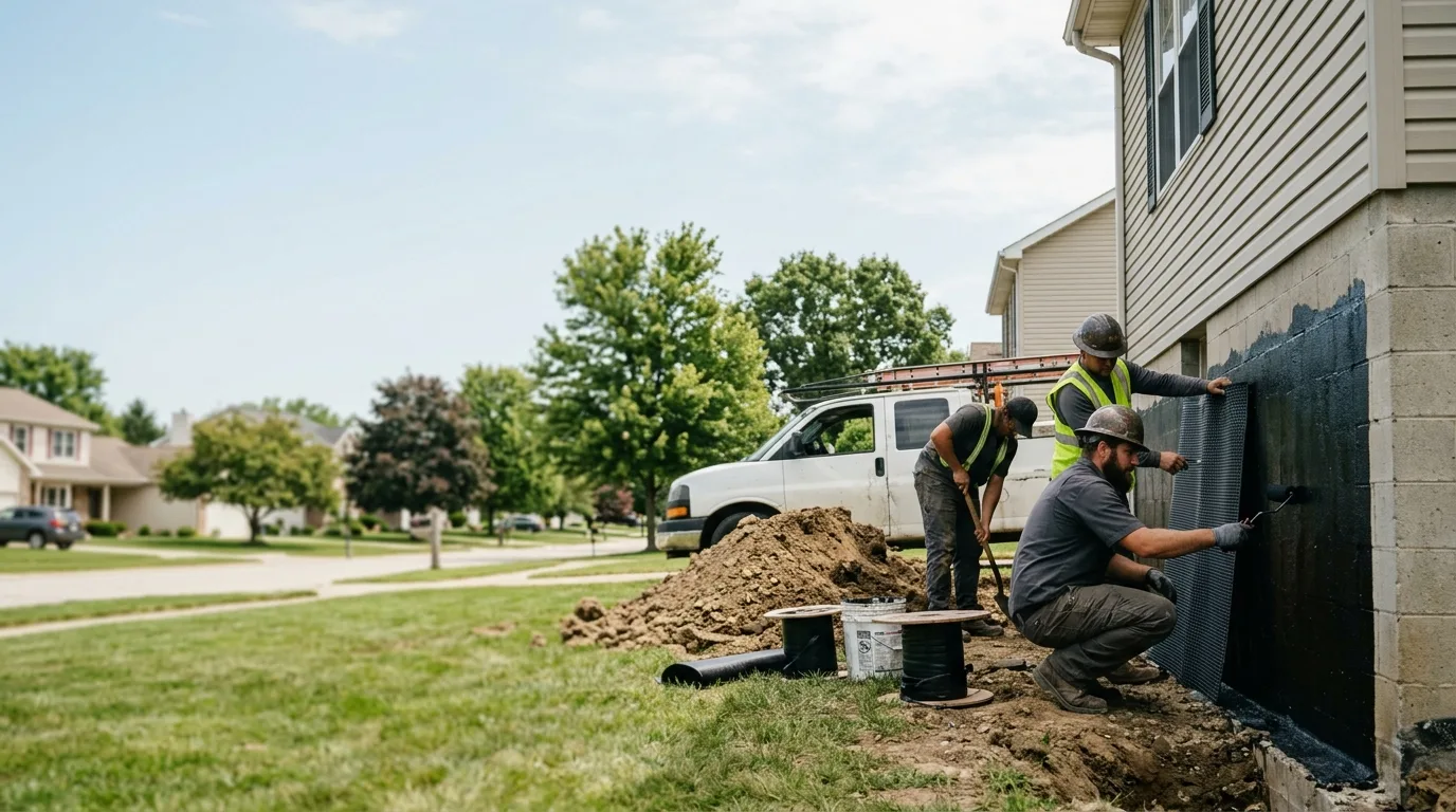 Basement Waterproofing in Monee, IL near me